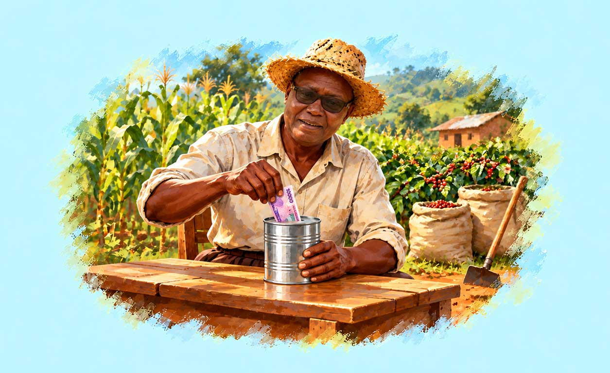 Farmer Deogratius Turns Seasonal Earnings into Year-Round Passive Income